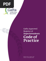 Gafta Code of Practice Superintendents v2.0 December 2020