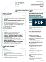 Poornachandran - Procurement Profile (3+years)