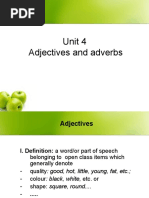 Unit.3 - Adjectives and Adverbs