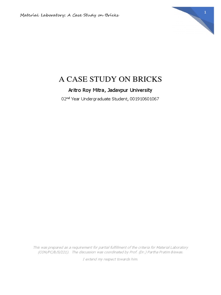 bricks innovation case study