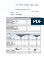 Informe Semestral 1 2021 LA GARZA