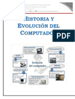 Historia y Evolución Del Computador