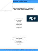 Factors That Affect Academic Activities Among Grade 12 ICT Students in The New Normal Setting at Young Achievers School of Caloocan Inc. SY 2020-2021