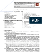 SIGCO-PETS-MS-PQY-003 Traslado de Personal Accidentado en Profundizacion de Pique Hepbun - Rev 01