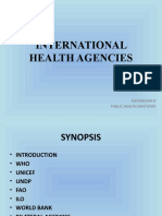 International Health Agencies