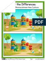Spot the Differences Activity Book
