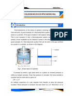 Tumbukan Antara Molekul Dengan Dinding Bergerak
