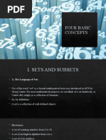 Four Basic Concepts