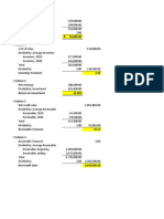 Financial Ratios Problems