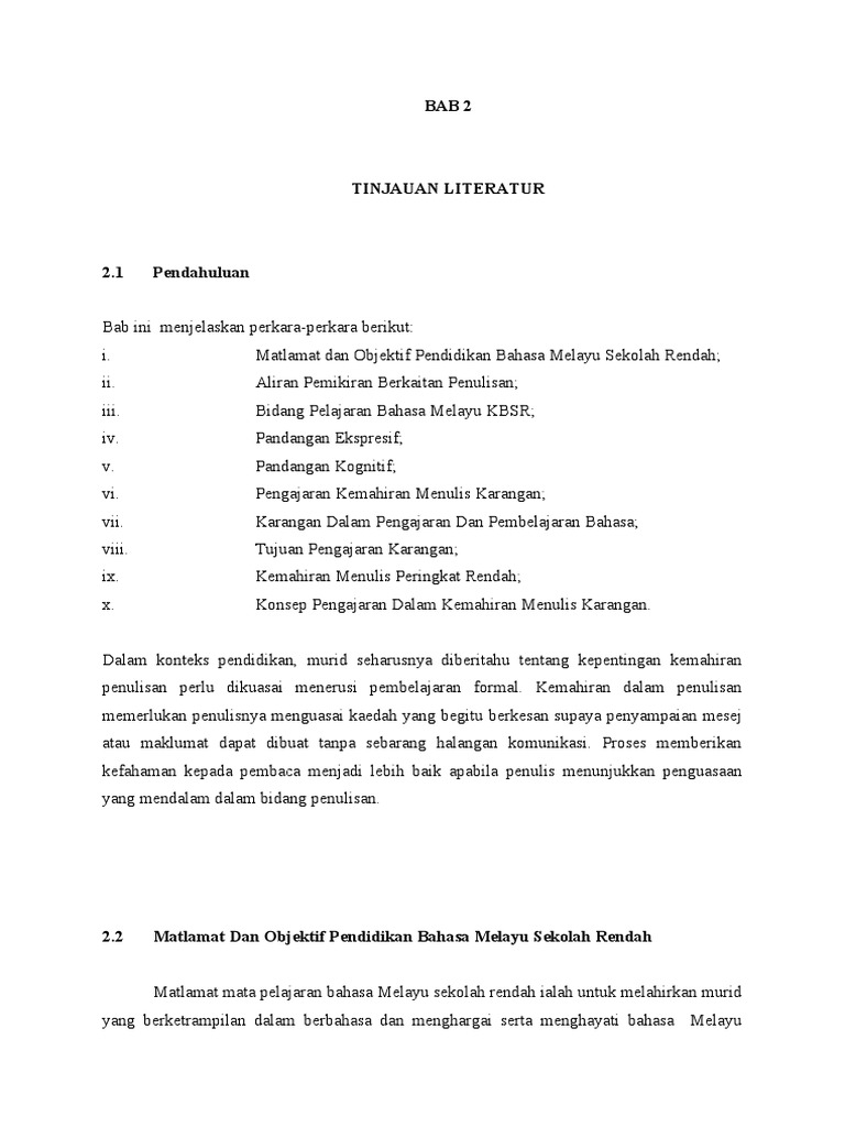 Bab 2 Kajian Ilmiah Pdf