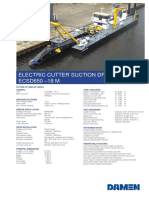 Electric Cutter Suction Dredger
