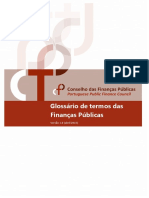 Glossario de Termos Das Financas Publicas