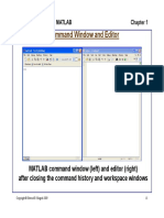 Command Window and Editor