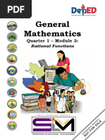 General Mathematics: Quarter 1 - Module 3