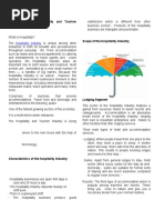 Overview of The Hospitality and Tourism Industry