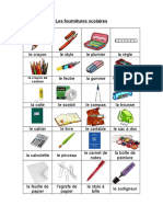 09.09 - Les Fournitures Scolaires Vocabulary 2