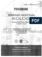 Prosiding Seminar4 Nasional Biologi 2010