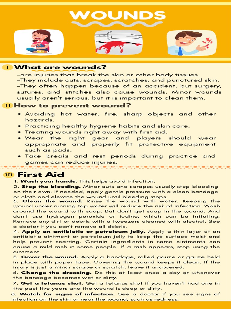 Wounds | PDF | Wound | Health Sciences