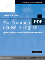[Laurel J. Brinton] the Comment Clause in English(BookFi.org)