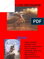 Trabajo Quirón y Los Centauros