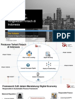 Perkembangan Pengaturan Pengawasa Fintecg Di Indonesia