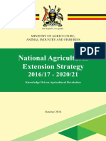 National Agricultural Extension Strategy Guide