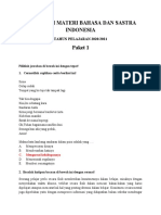 Pendalam Materi Bahasa Dan Sastra Indonesia Tahun 2021 Paket1