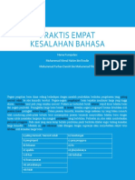 Kesalahan Bahasa (Praktis4)