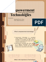 Random Questions About Empowerment Technologies