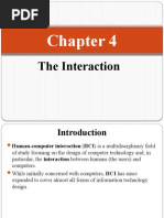 HCI Ch-4 Interaction Lasts