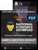 Sample Question Booklet - NEO 2021
