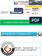 Developing A Network Representation of A Project: Department of Management Studies