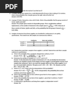 Exercises - Probability Theory - With Answers