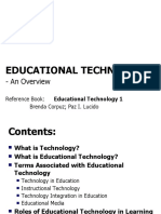 1 Ed Tech Lecture 1 - Intro