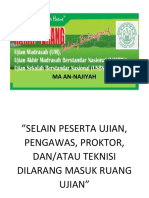 Slogan Ujian