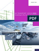 Uk Transport Vision 2050:: Investing in The Future of Mobility