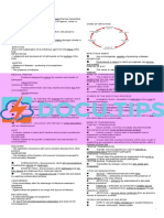 Docu - Tips Communicable Diseases Reviewer