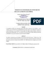 Gerência De Projetos Na Engenharia De Software Em Relação As Práticas Do Pmbok