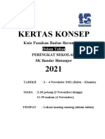 Kertas Konsep Pertandingan Kuiz Pasukan Badan Beruniform 2021