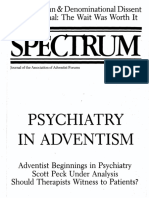 Advenst and Psychiatry