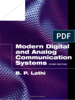 Modern Digital and Analog Communication