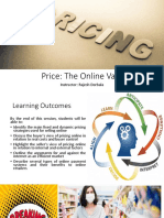 Price: The Online Value: Instructor: Rajesh Dorbala