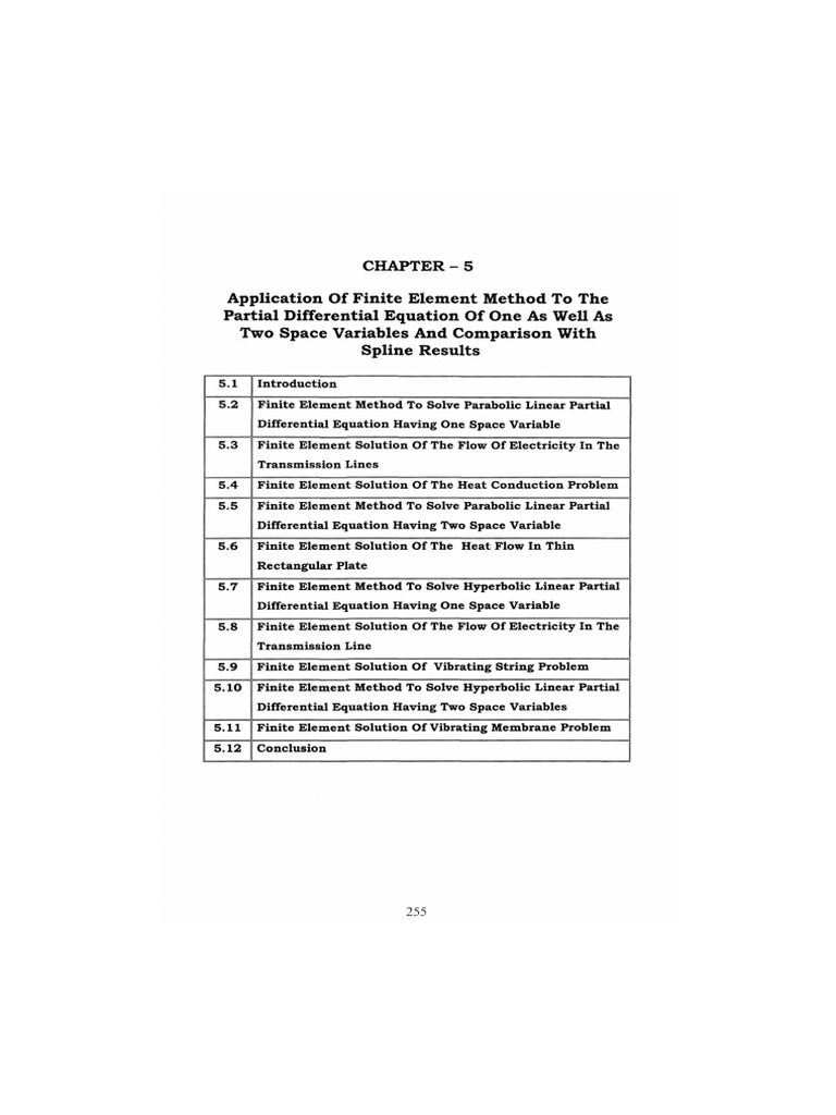08 Chapter 5 | PDF | Equations | Finite Element Method