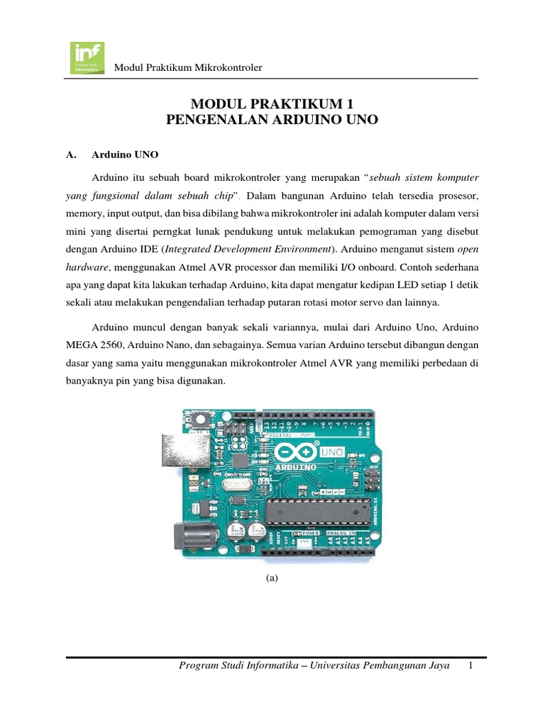 Pengenalan Modul Arduino UNO | PDF