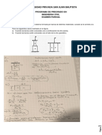 Examen Parcial Fisica II