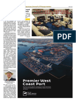 Premier West Coast Port: Banner Photo