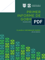 Primer Informe de Gobierno 2018-2019