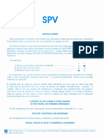 Cuestionario Valores Personales. SPV