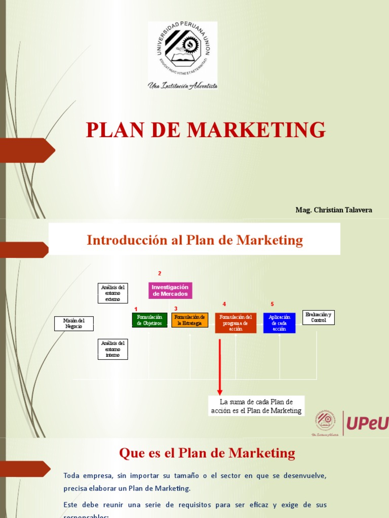 Plan de Marketing Estrategias | PDF | Marketing | Producto (Negocio)