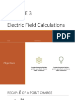 Electric Field Calculations: 9/2/2020 Dumigpe Physics 72